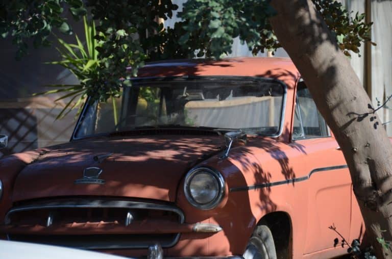 Polis – old car, Apr.2015