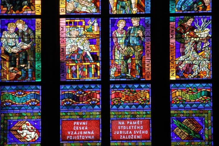 Czech, Prague – staind glass1, Sept.2013 (Praga)