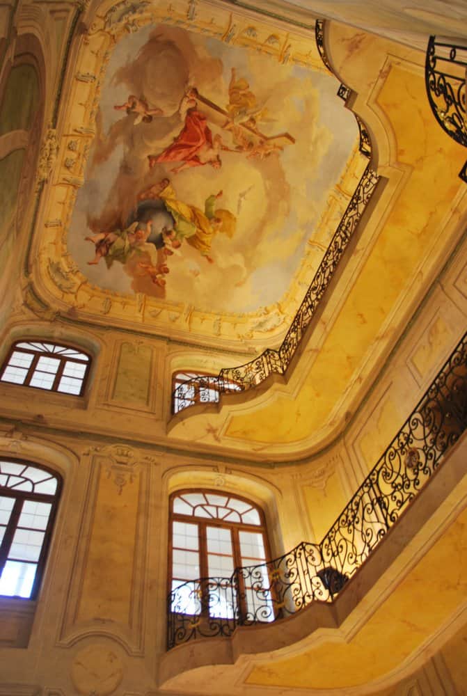 Czech, Prague – picture on ceiling, Sept.2013 (Prague)