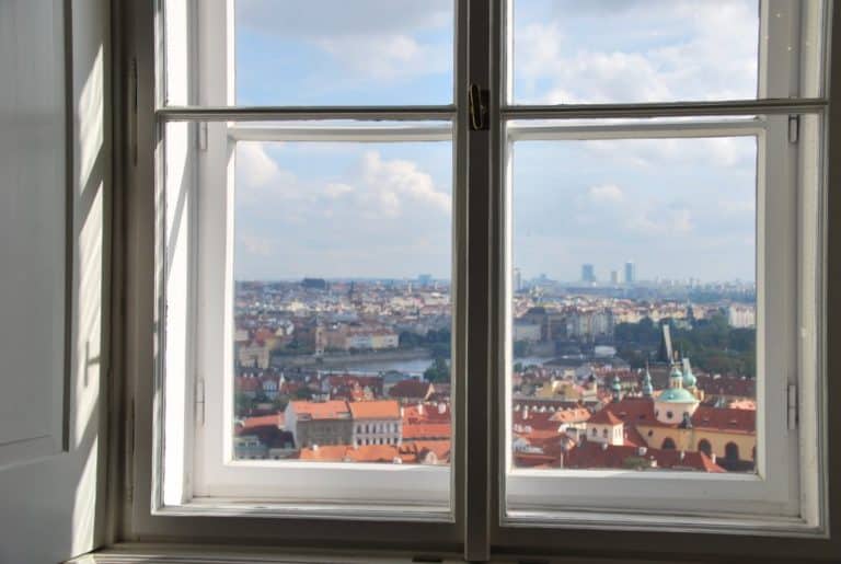 Czech, Prague – window with view, Sept.2013 (Prague)