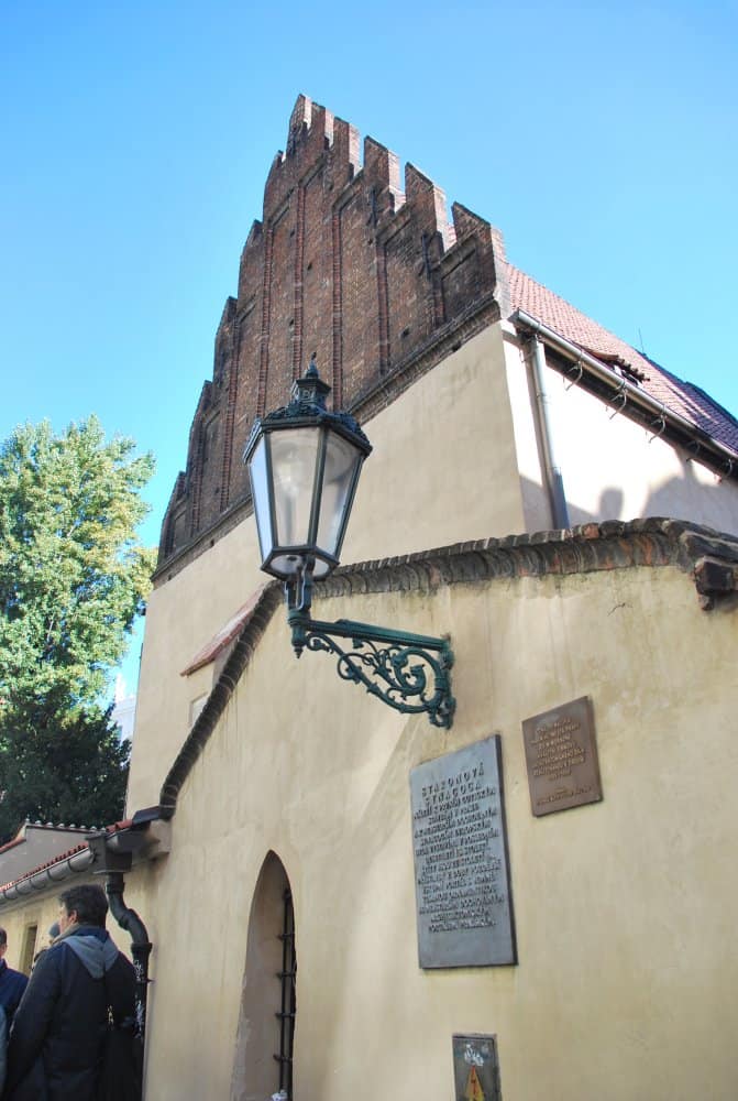 La vecchia Nuova Sinagoga di Praga