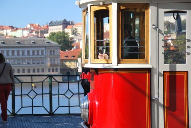 Tram a Praga