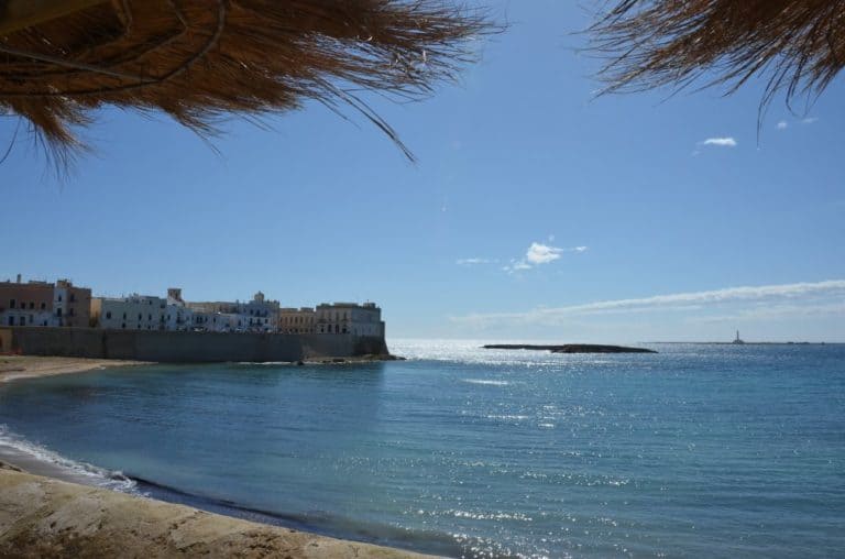 Blue sky in Gallipoli