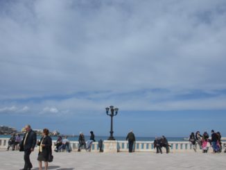 Italia, Otranto – veranda dell’hotel, aprile 2013