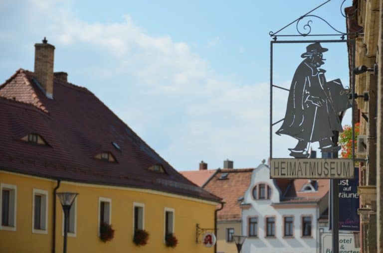 Radeburg – museum sign, Sept.2015
