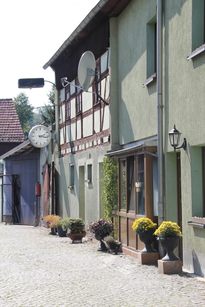 Radeburg – clock, Sept.2015