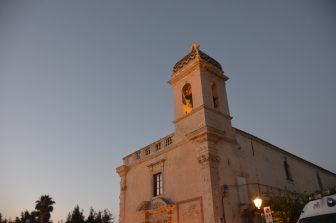 Ragusa at night – looking up, July 2017