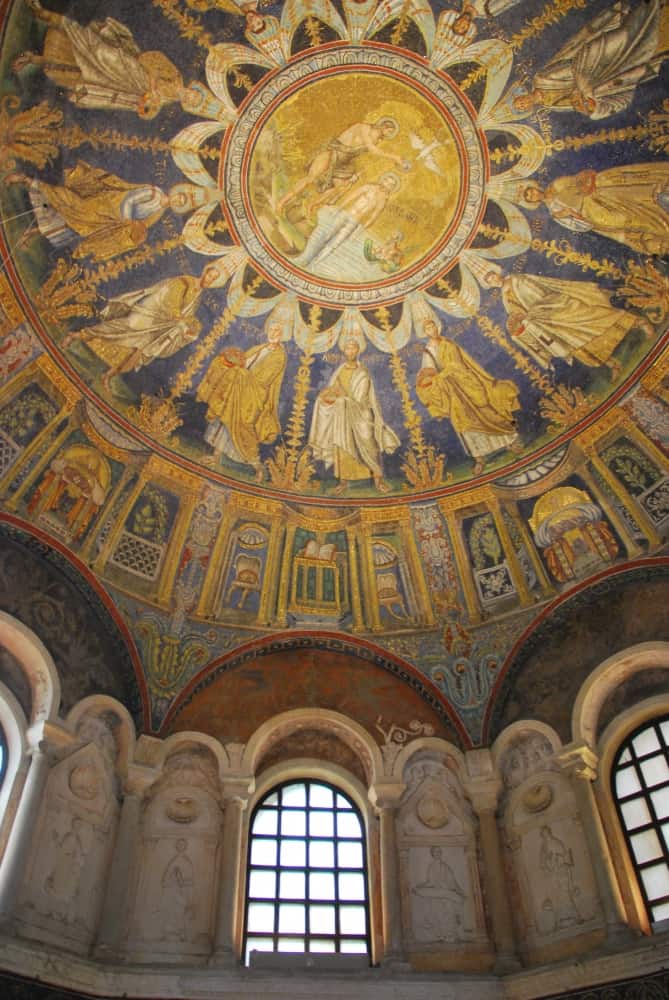 Battistero di Neon – interno 4, Feb.2015 (Ravenna)