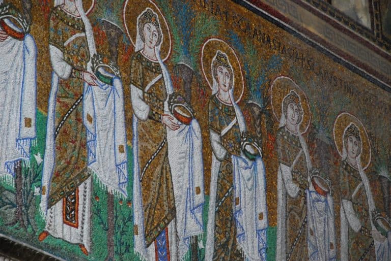Basilica di S.Apollinare Nuovo – inside 4, Feb.2015 (Ravenna)