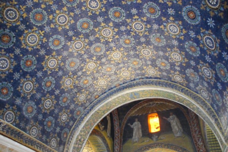 Mausoleo di Galla Placidia – interno 6, Feb.2015 (Ravenna)
