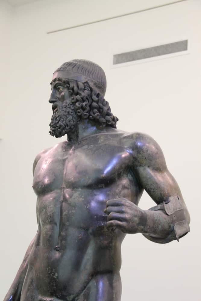 Reggio di Calabria – Riace bronze 4, July 2015 (Calabria)