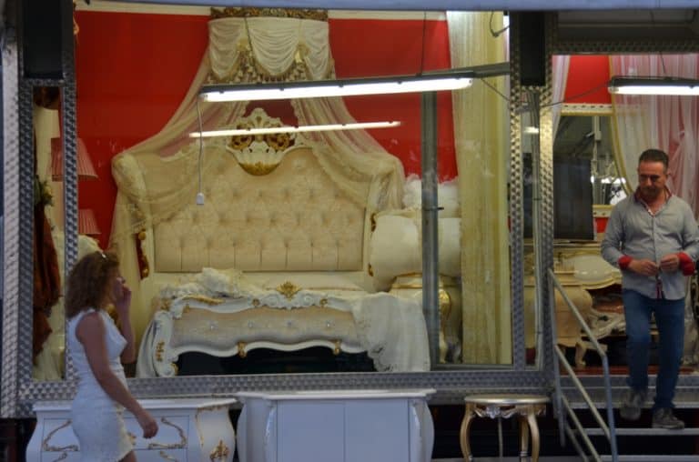 Reggio di Calabria – bed stall, July 2015 (Calabria)