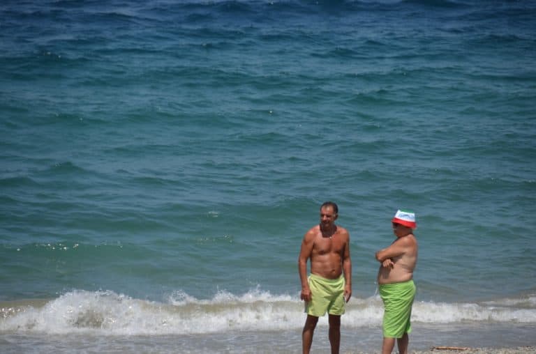 Reggio di Calabria – green pants, July 2015 (Calabria)