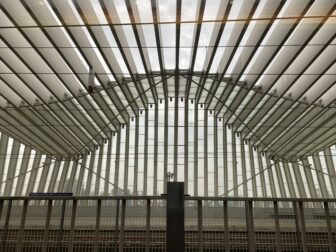 Reggio Emilia la stazione dove siamo arrivati con Italo