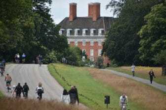 around Richmond Gate in Richmond Park