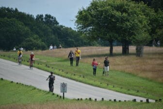 people enjoying in Richmond Park