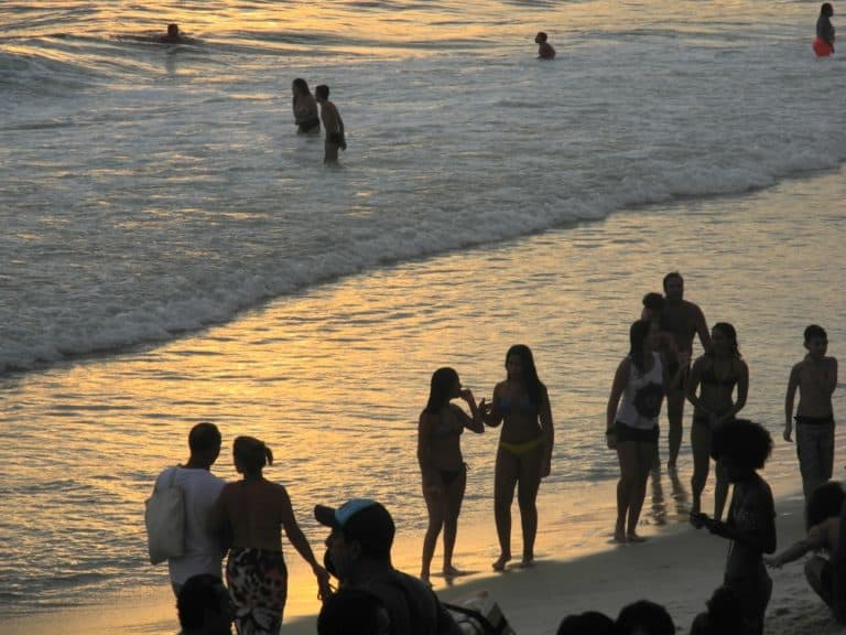 Ipanema – persone, Gen.2016 (Rio De Janeiro)