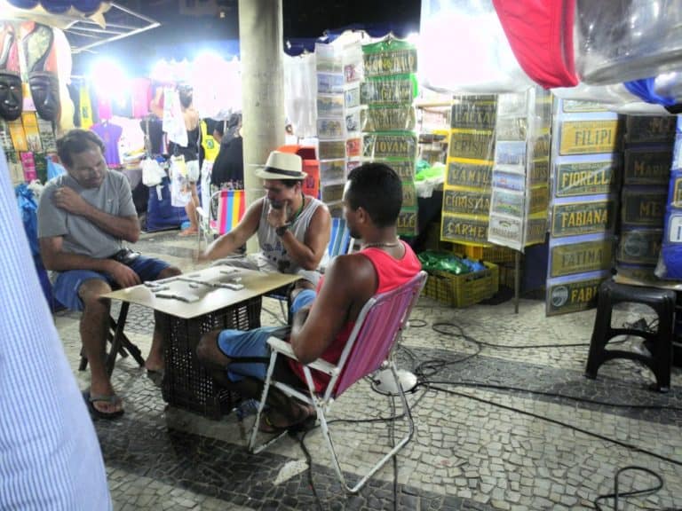 Copacabana – mercato notturno, Gen.2016 (Rio De Janeiro)