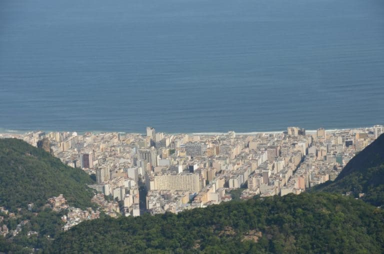 Corcovado – sea and town, Jan.2016 (Rio De Janeiro)