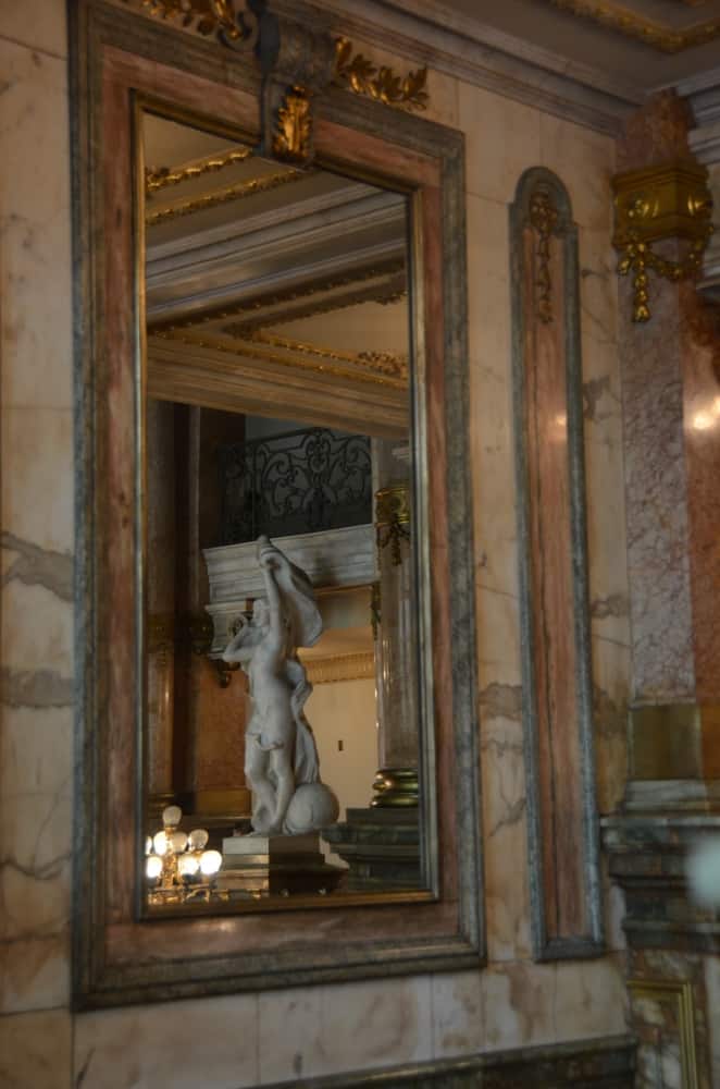 Municipal Theatre – mirror, Jan.2016 (Río de Janeiro)