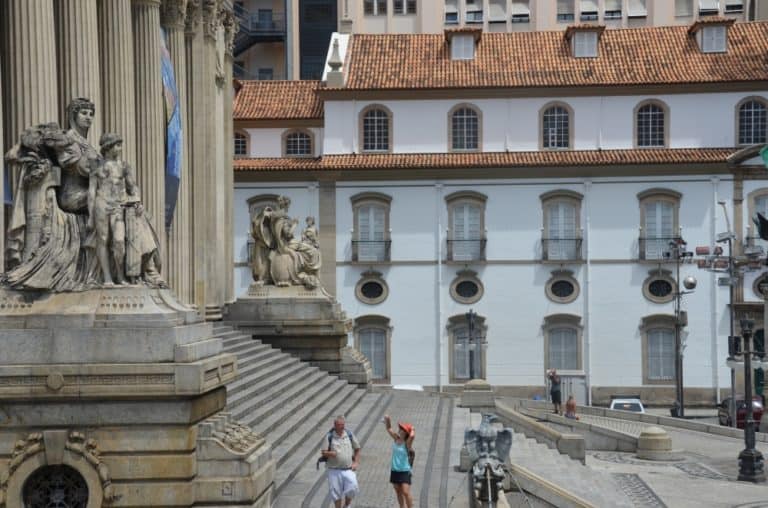 town – statues and stairs, Jan.2016 (Río de Janeiro)