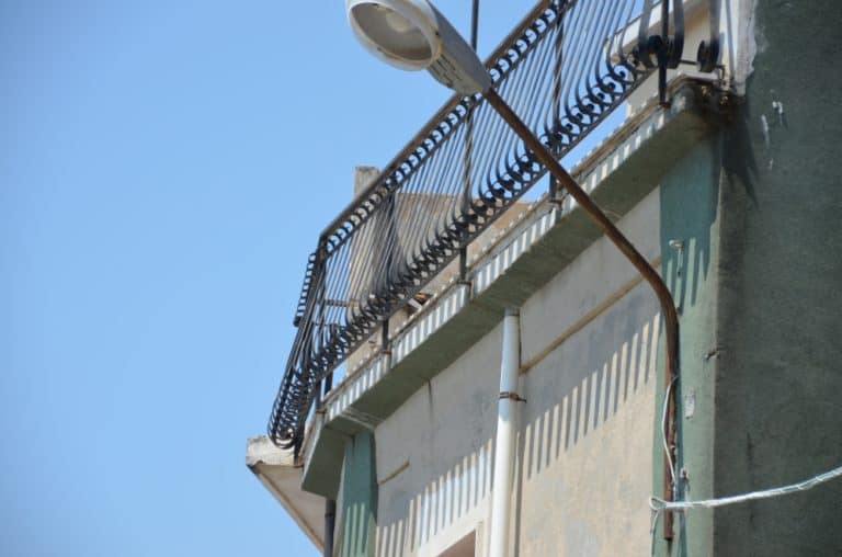 Roccella Jonica – lampione semplice, Luglio 2015 (Calabria)