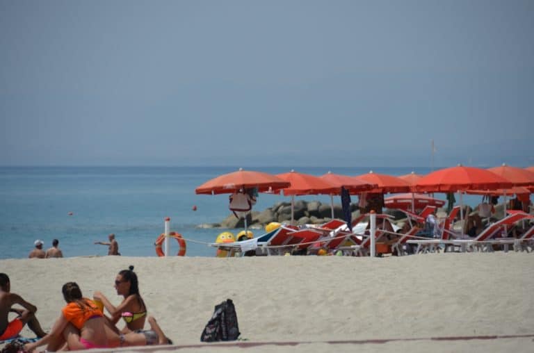 Roccella Jonica – beach, July 2015 (Calabria)