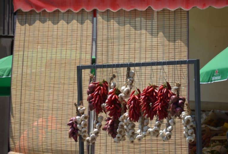 Roccella Jonica – aglio e peperoncini, Luglio 2015 (Calabria)