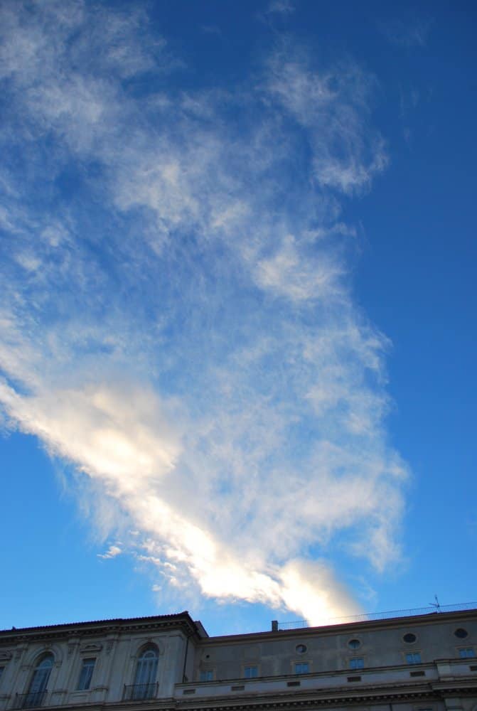 Italy, Rome – clouds in the sky, Nov.2013 (Rome)