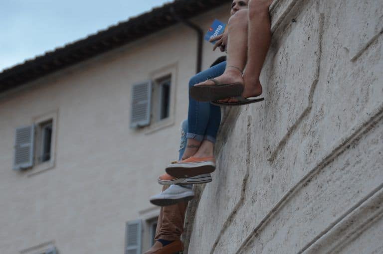 Rome, Spanish Steps – feet, May 2017 (Rome)