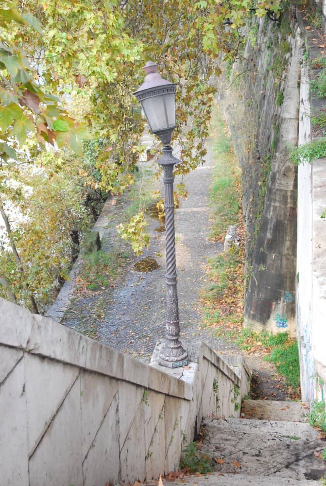 Italia, Roma – scendere verso il fiume, novembre 2013 (Roma)