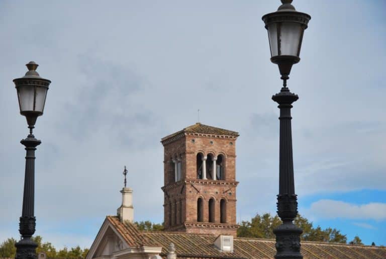 Italy, Rome – two lamps, Nov.2013 (Roma)