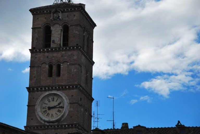 Italia, Roma – torre dell’orologio, novembre 2013 (Roma)