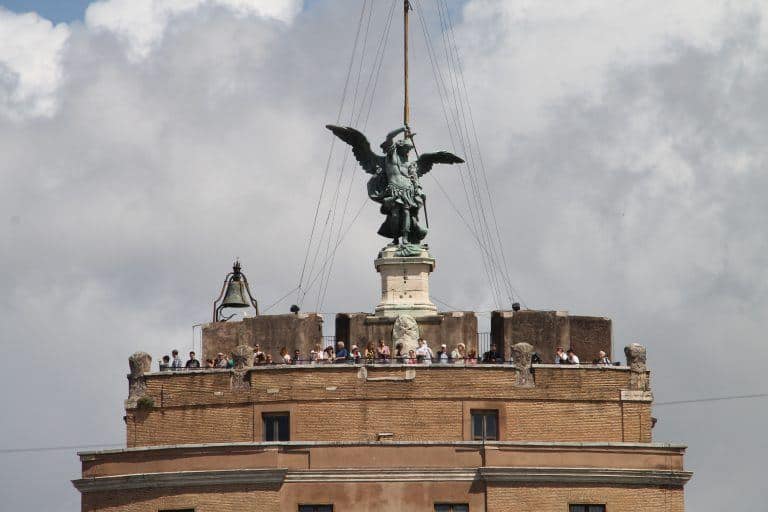 Rome – front of the castle, May 2017 (Rome)