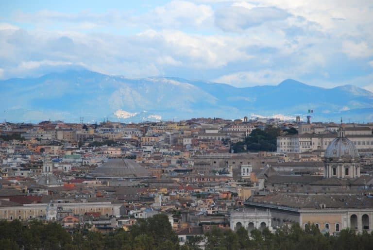イタリア、ローマ－山 2013年11月 (ローマ)