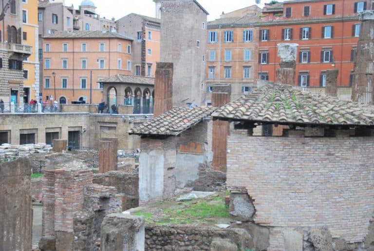 Italy, Rome – ruin in the city, Nov.2013 (Rome)