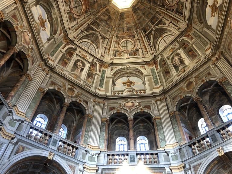 La bella chiesa che abbiamo visto dopo pranzo a Sabbioneta