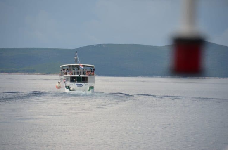 Croazia, Sakarun – barca, lug. 2014 (Kornati)