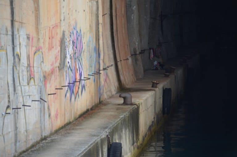 Croazia, Sakarun – graffiti, lug. 2014 (Kornati)