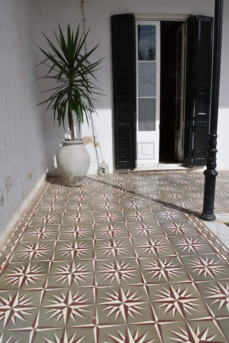 San Antonio de Areco – floor pattern, Mar.2018 (Buenos Aires)