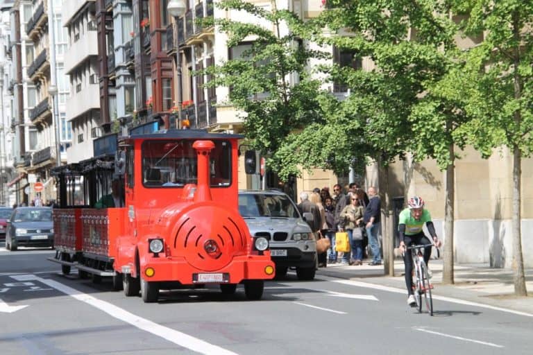 Spagna, San Sebastian – treno turistico, mag. 2014 (San Sebastian)