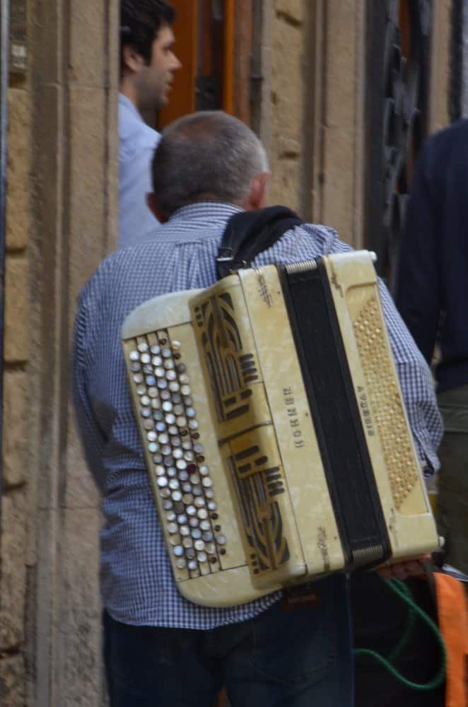Spagna, San Sebastian – fisarmonica, mag. 2014 (San Sebastian)