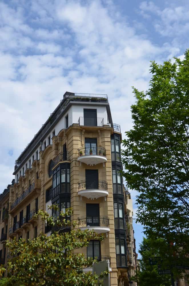 Spagna, San Sebastian – palazzo, mag. 2014 (San Sebastian)