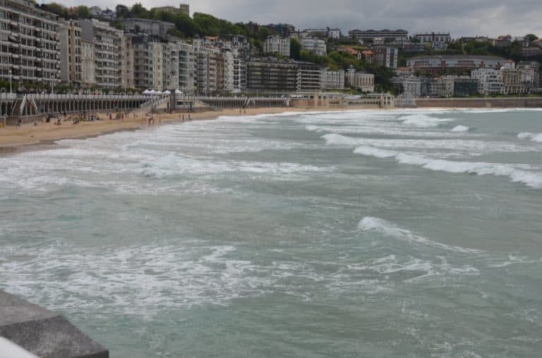 Spagna, San Sebastian – piaggia, mag. 2014 (San Sebastian)