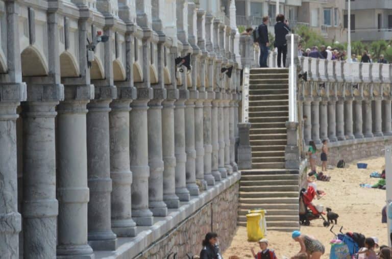 Spagna, San Sebastian – colonne, mag. 2014 (San Sebastian)