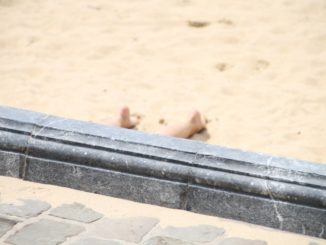Spagna, San Sebastian – scultura di sabbia, mag. 2014