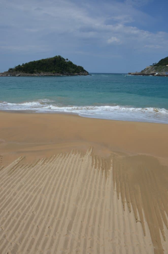 Spain, San Sebastian – beach and sea, May 2014 (San Sebastián)