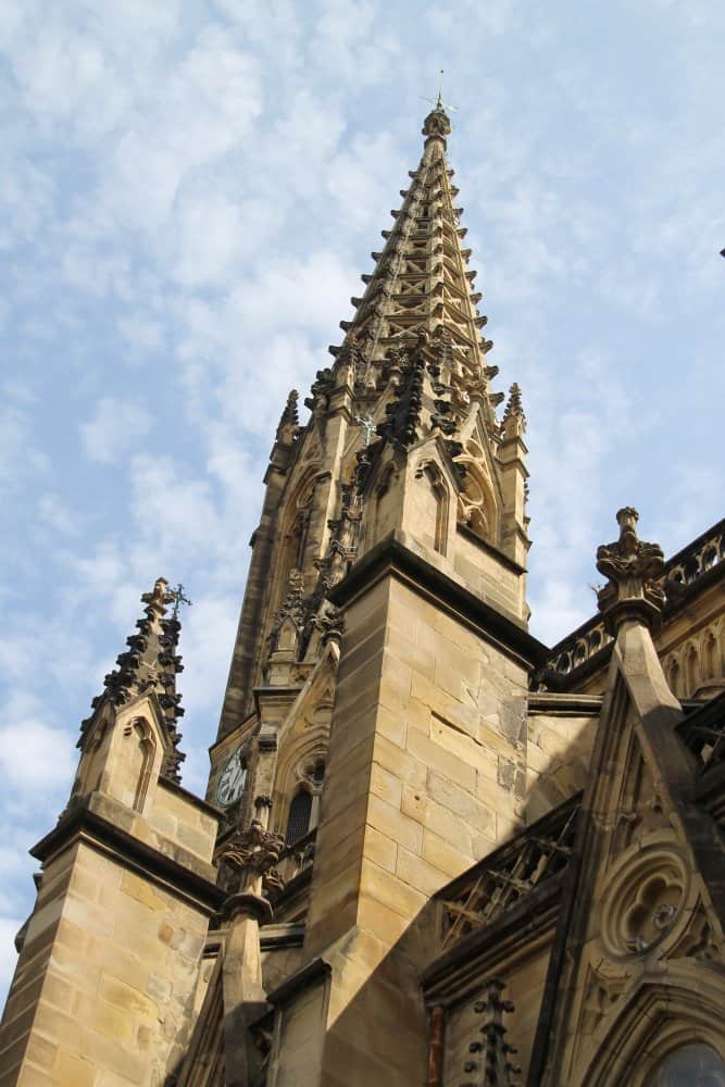 Spain, San Sebastian – church, May 2014 (San Sebastián)