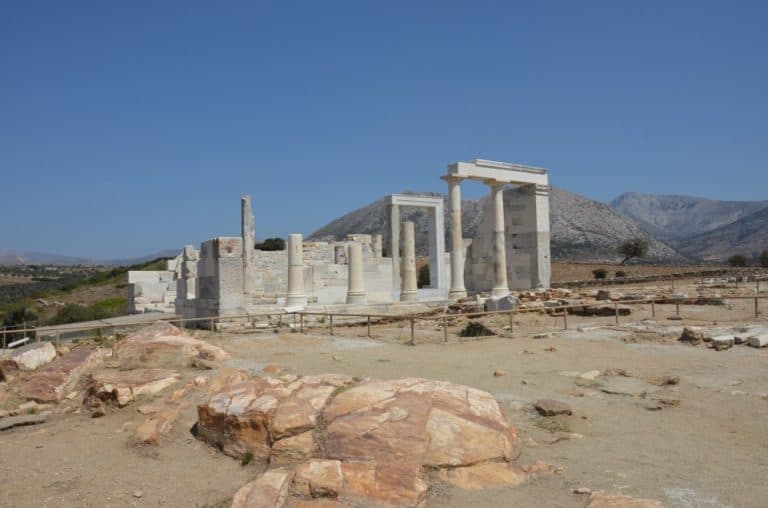 Greece, Naxos, Sangri – ruin, Aug.2013 (Naxos)