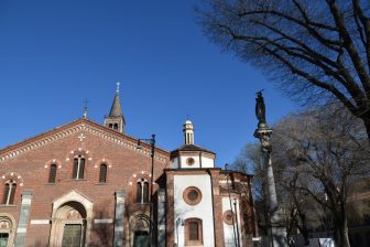 Una magnifica chiesa che abbiamo notato a Milano